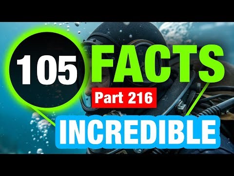 105 Amazing Facts | Incredible Weird Facts