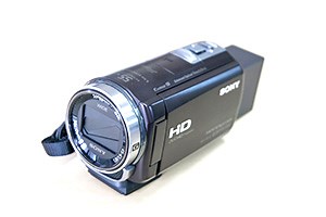 ゴルフのスイングをビデオカメラで一発で連続撮影する方法