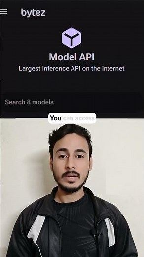 Get API of AI models for free. Bytez API