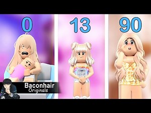 I Was Old At Birth, But Transformed Into A Beautiful Girl | roblox brookhaven 🏡rp