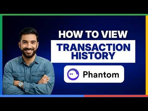 How to view transaction history in Phantom Wallet[LATEST GUIDE]