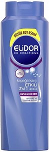 Elidor Shampooing Co-Créations 2 en 1 Antipelliculaire 650 ml. | bol