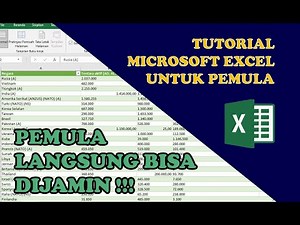 TUTORIAL EXCEL UNTUK PEMULA PALING LENGKAP | SERI EXCEL