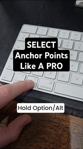 SELECTING Multiple Anchors in Adobe Illustrator Like a PRO!
