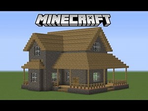 Minecraft Tutorial - How to build a COUNTRY HOUSE