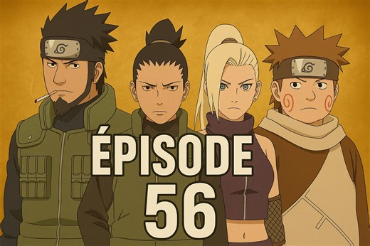 [EP 56] Naruto Shippuden épisode 56 complet sans générique ! NB : Chaque jour un épisode complet de Naruto Shippuden en HD ! Delor Fox Titre : L’art du vent Première diffusion : 17 mai 2008 Résumé : L’entraînement de Naruto progresse sous la supervision de Kakashi et Yamato. Il apprend à maîtriser son affinité du vent et tente de fusionner son chakra avec cet élément pour créer une nouvelle technique. Grâce aux clones de l’ombre, Naruto accélère sa progression à une vitesse impressionnante. Pend