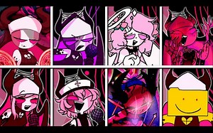 [FNF]所有皮肤唱Gospel