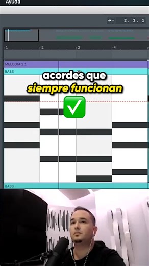 ACORDES que SIEMPRE FUNCIONAN en tu Música Electrónica ✅ ¿Sientes que tus progresiones son monótonas o que no tienen punch? El ritmo con el que entran los acordes es CLAVE. Te muestro dos estrategias infalibles para que tus acordes funcionen siempre, sin importar el género (Techno, House, Melodic, etc.): 1. El Clásico: Acorde Cada 4 Bombos 📏 2. La Dinámica: Acordes Rápidos y Lentos⚡ ➡️ Pro-Tip: Los acordes son la base armónica. Una vez que domines estas estructuras, el siguiente paso es la MELO