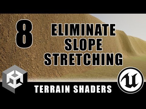 Eliminate Slope Stretching - Terrain Shaders - Episode 8