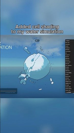 WebGPU Toon Shaded Water Simulation (Anime Stylized Fluid)