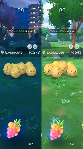 Exeggcute Shiny✨.#shorts #PokemonGo #pokemongo