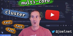 CLUSTER MULTI THREADED NODEJS -- Run threads in parallel to speed up long processes