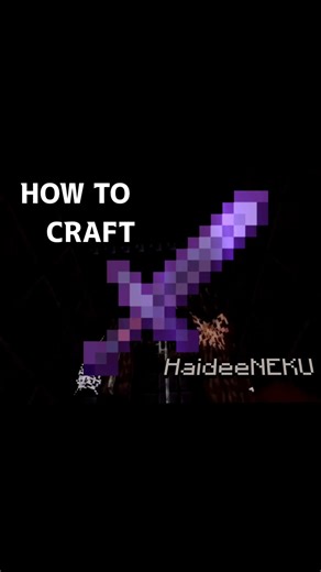 Obtaining Minecraft Netherite Sword Hardcore difficulty #minecraft #minecraftshorts #HaideeNEKU