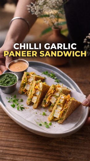 Your Food Lab on Instagram: "🥪 Super healthy chilli garlic sandwich ready in just 10 mins! ⏱️ Loaded with lots of veggies, paneer and a secret sauce 🤫 (not mayo, 0 oil & totally healthy 💚) The idea is to blend everything super finely to get the perfect consistency using our BLP 2.0, Check it out & shop now! 🛒 In this video, I’ve also shared how to make my spicy sandwich chutney and fresh coleslaw 🥗 This recipe is super easy to prepare and perfect for breakfast, lunch, dinner or tiffin 🍽️ E