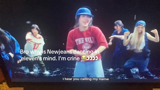 Newjeans Dance Inspired by Eleven from Stranger Things