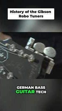 Guitar Tuning Revolution! The History of the Gibson Robot Tuners.