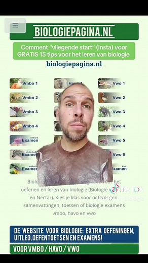 Gratis 15 leertips voor biologie - Boost je cijfers!