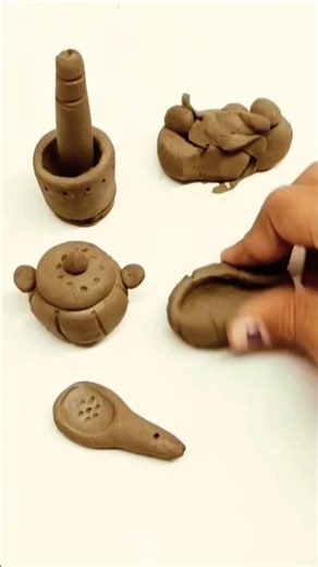 trending song .mini clay kitchen set.❤ #art #kitchenset #shortvideos #viral #shorts #trending #diy