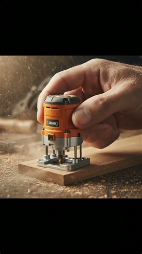Miniature Router Cutting Wood Like Butter 🪵⚡