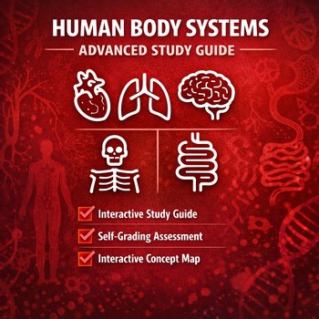 Human Body Systems Advanced Study Guide | Interactive Science | Grades 7-9