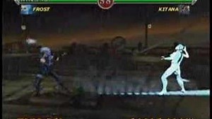 Frost Trading Card Biography Mortal Kombat Armageddon