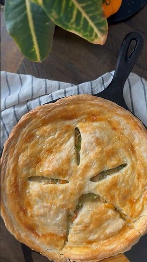 Dairy Free Chicken Pot Pie with Homemade Puff Pastry So Flaky and Cozy!