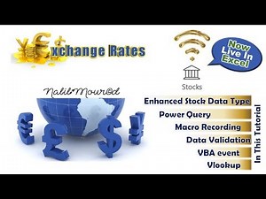 Exchange Rates are now LIVE ... Currency Converter with Power Query, Stocks Data Type & Macro