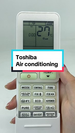 Toshiba Air Conditioning Remote Control Guide