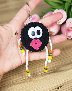 💋oreo biscuit keychain making | Knitting2013