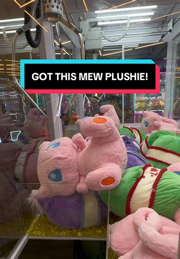 How to Win a Mew Plushie from a Claw Machine