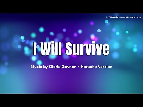 I Will Survive - Gloria Gaynor | Karaoke Version