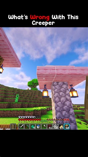 Minecraft Creeper 😭 #minecraft #mlgclutch #pvp #clutch #manhunt