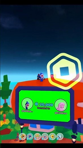 Donating thousands to players | Road To 1 million donated #roblox #plsdonate #savepd