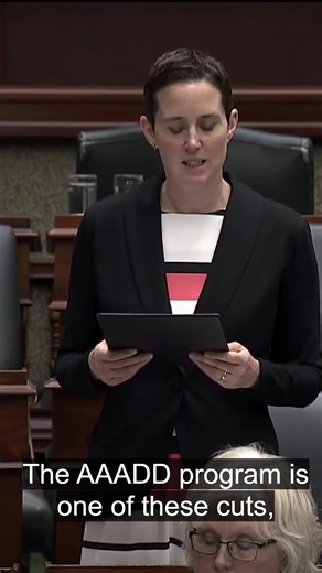 The closure of the AAADD program at Algonquin College is a devastating loss for adults with developmental disabilities who deserve access to post-secondary education. For just $80,000 a year, this government could keep this vital program running. Everyone deserves the opportunity to learn and grow and Ottawa’s young people shouldn’t lose that right. #onted #onpoli | Chandra Pasma