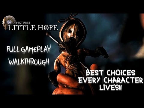 Little Hope FULL Game Walkthrough (Best Ending, Everyone Lives) (The Dark Pictures Anthology)
