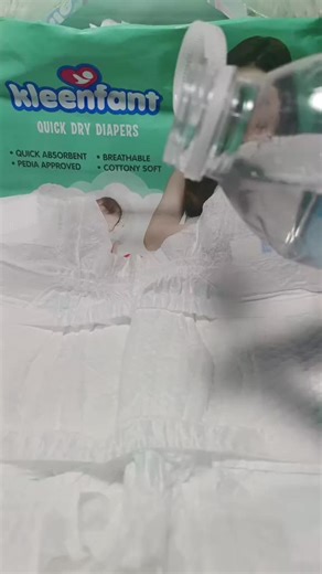 Keep your newborn dry for hours with Kleenfant Diapers — ultra-soft, leak-proof, and hypoallergenic! #kleenfant #newborn #kleenfantforeverybaby #bestforbaby #fyp