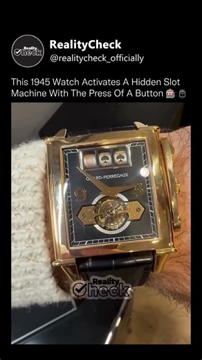 This 1945 Watch Activates ! #engineering , #luxury , #watchmaking