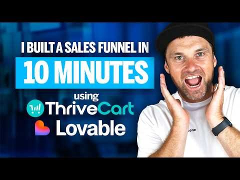 I Built a Sales Funnel in 10 Minutes Using AI and ThriveCart