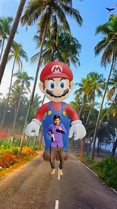 Super mario vs me running - funny vfx magic video 😀😀 #funny #magic #shorts #vfx #vfxmantu | Vfx Mantu Barman