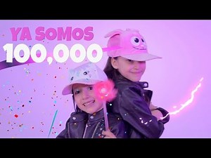 VIDEO YA SOMOS 100 MIL SUSCRIPTORES - CANCIONES INFANTILES PARA BAILAR - HISTORIAS PARA NIÑOS