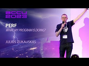 Lightning Talk: Linux perf - What My Program Is Doing? - Julius Zukauskas - ACCU 2023