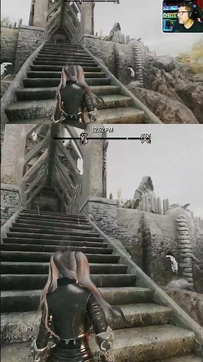 Los ENB cambian mucho la apariencia de Skyrim #enb #skyrim #skyrimse #gameplay