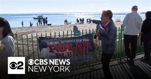 Special Olympics N.Y. Polar Plunge at Rye Playland | Supercut