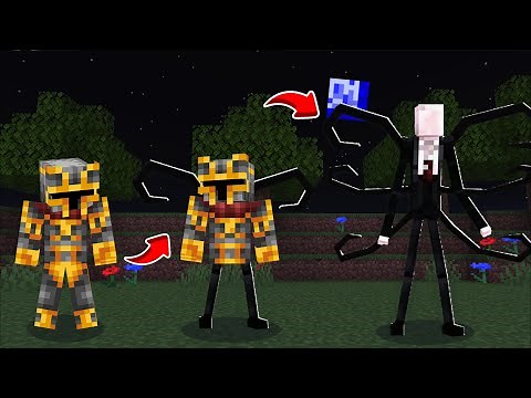 Minecraft MORPHING IN TO SLENDERMAN TITAN MOD / DON'T ENTER SPOOKY WOODS !! Minecraft Mods