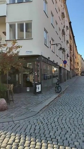 Walking Through a Charming Cobblestone Street in Stockholm, Sweden | Travel POV