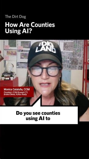 HOW ARE COUNTIES USING AI? 🤖 💬🤔 #ccim #landtalk