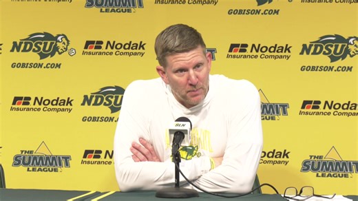 WATCH: "He has just really gained confidence." NDSU Men's Basketball HC David Richman on Treyson Anderson. Anderson has started the last five games for the Bison and has recorded 20 points in each of the last three. Wednesday in NDSU's 76-65 win over SDSU, Anderson matched a career-high knocking down four 3-pointers and had a game-high 20 points. NDSU (5-0 in The Summit League) hosts St. Thomas (4-0) on Saturday at 1 p.m. at The SHAC. | KVRR News