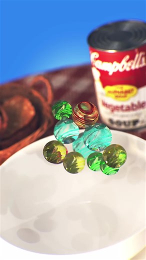How Campbell’s Faked Soup With Marbles 🤨 | fake food