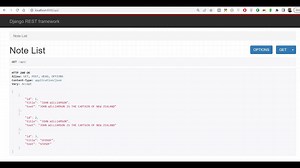 Build a Django Notes CRUD REST API Using MongoDB Database in Browser Full Project For Beginners