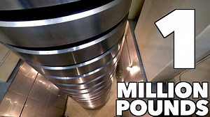 What does the world's heaviest weight do?